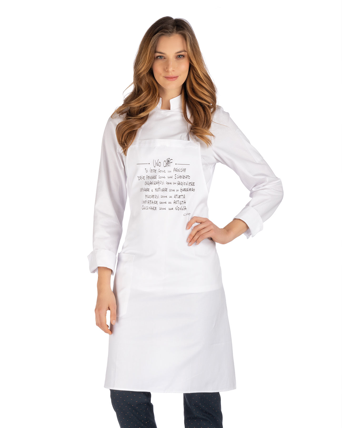 Grembiule Da Chef Professionale Incrociato, 100% Cotone Denim Nero, Con Tasche, Uomo/donna, Hedley & Bennett