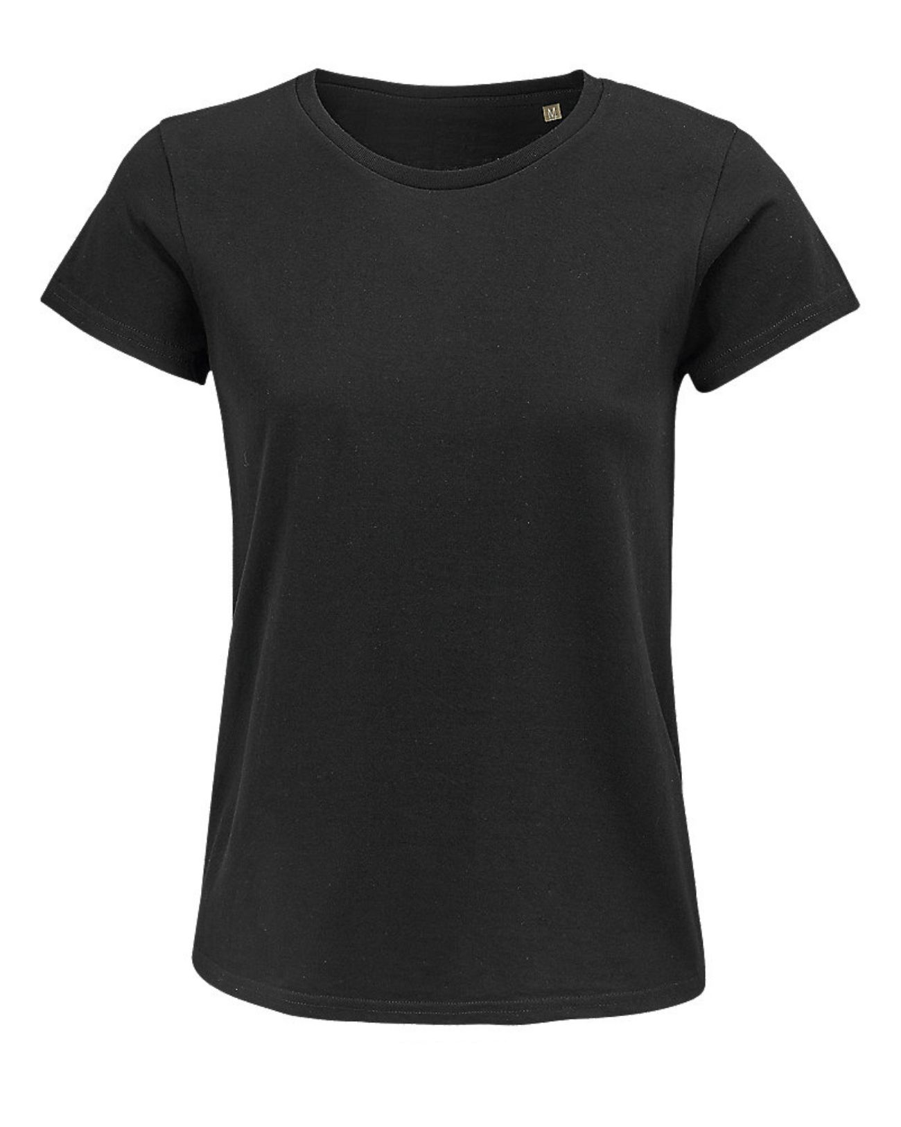 T-SHIRT DONNA GIROCOLLO NERA